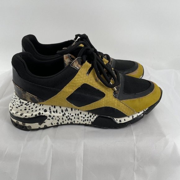 Steve‎ Madden Sneakers Women's 10M Animal Print Barra Wedge Cheetah Leopard - Picture 4 of 12